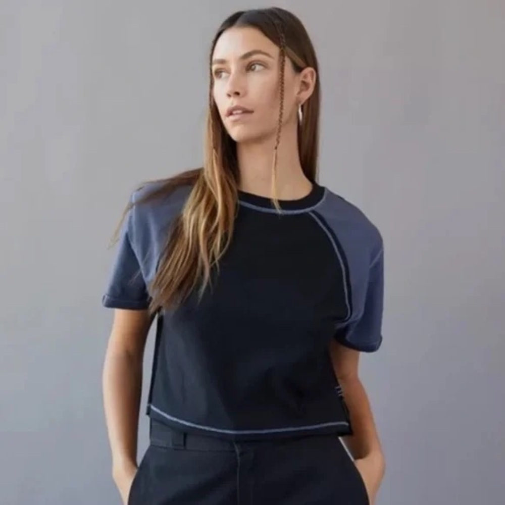 Urban Outfitters BDG Crop Raglan Tee